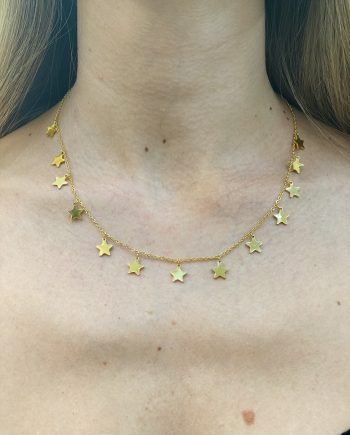 Collana con stelle misura media