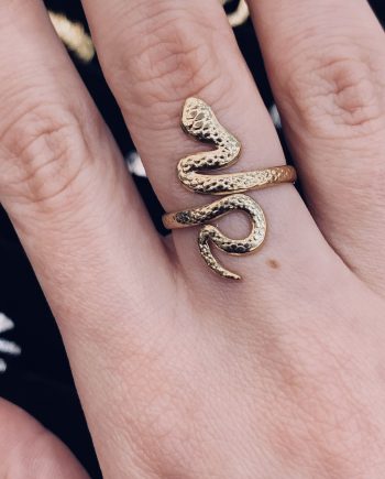 Anello serpente regolabile